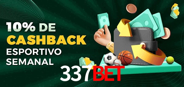 10% de bônus de cashback na 337bet